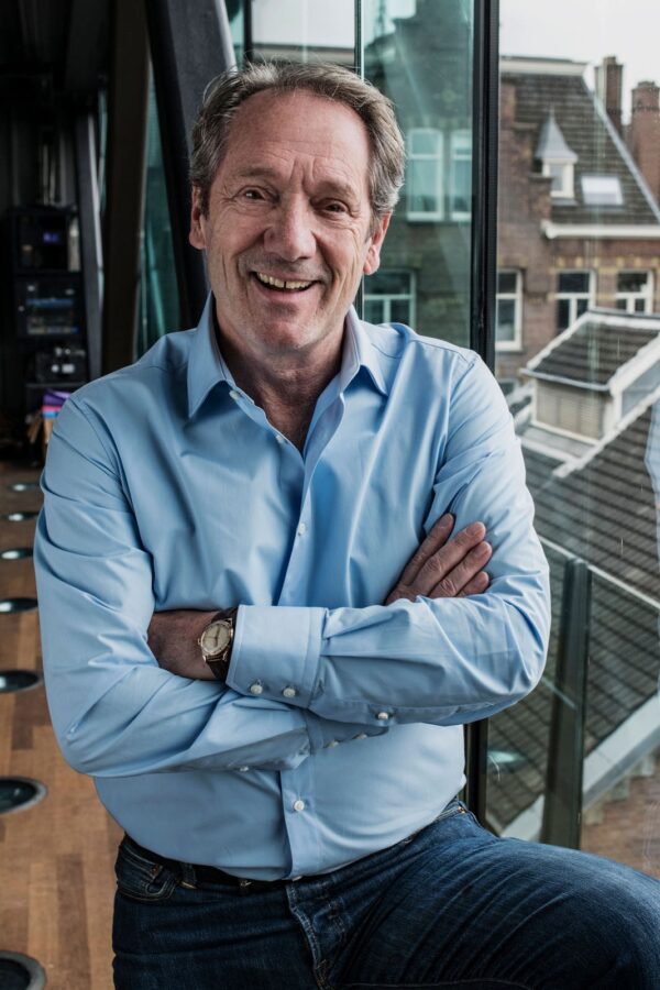 Lichtblauw overhemd